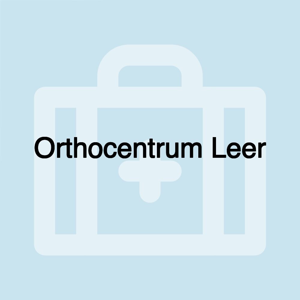 Orthocentrum Leer