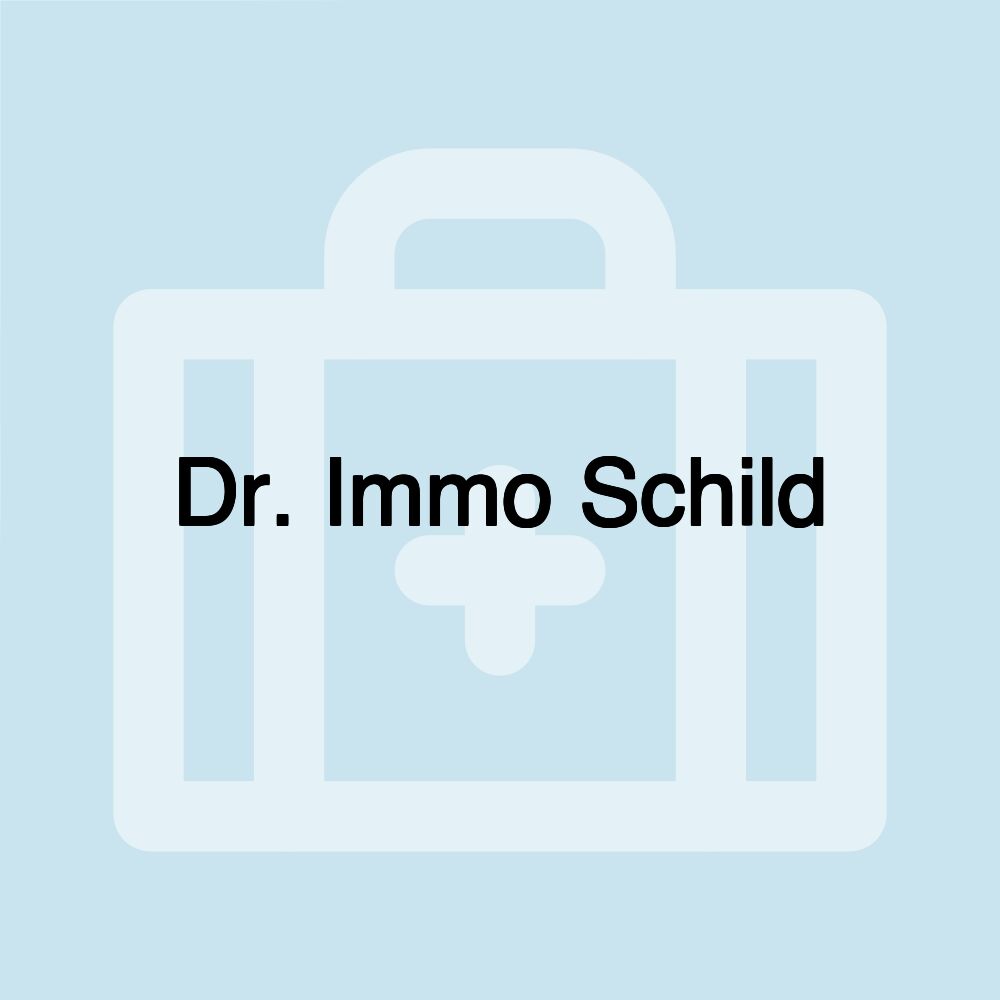 Dr. Immo Schild