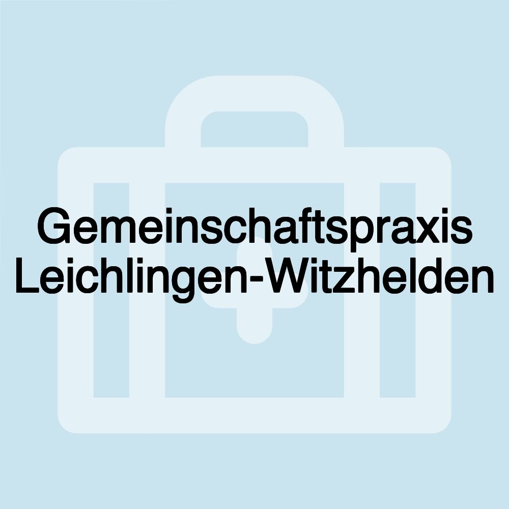 Gemeinschaftspraxis Leichlingen-Witzhelden