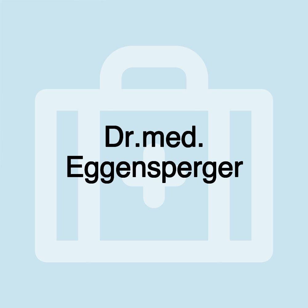 Dr.med. Eggensperger