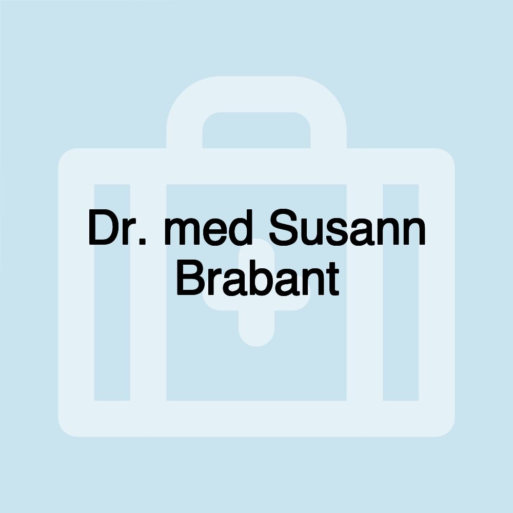 Dr. med Susann Brabant