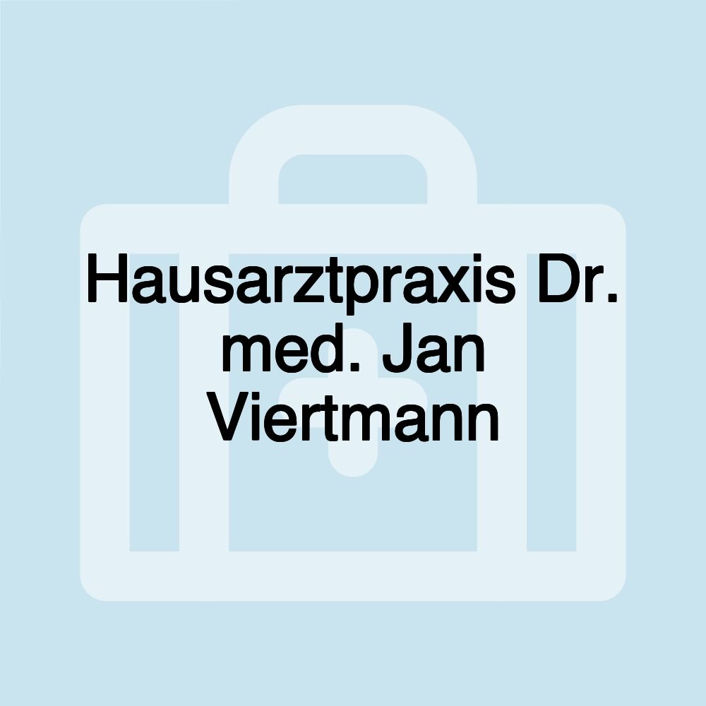 Hausarztpraxis Dr. med. Jan Viertmann