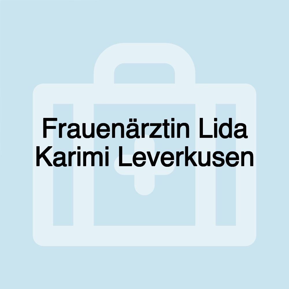 Frauenärztin Lida Karimi Leverkusen