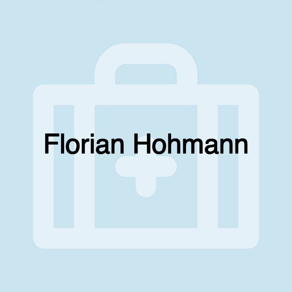 Florian Hohmann