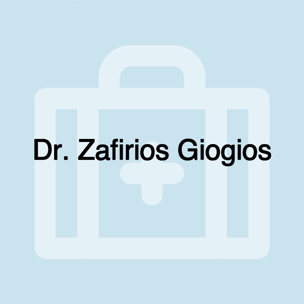 Dr. Zafirios Giogios