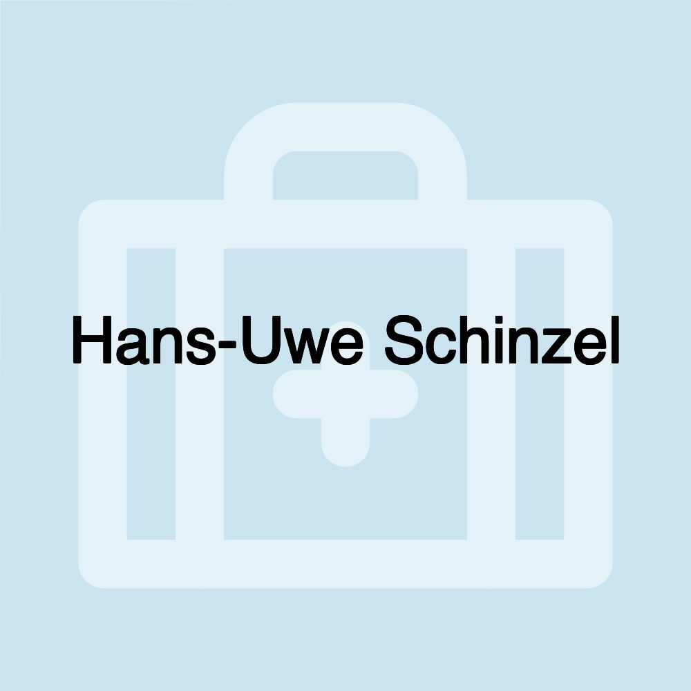 Hans-Uwe Schinzel