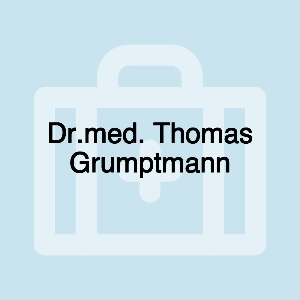 Dr.med. Thomas Grumptmann