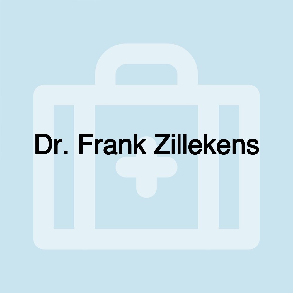 Dr. Frank Zillekens