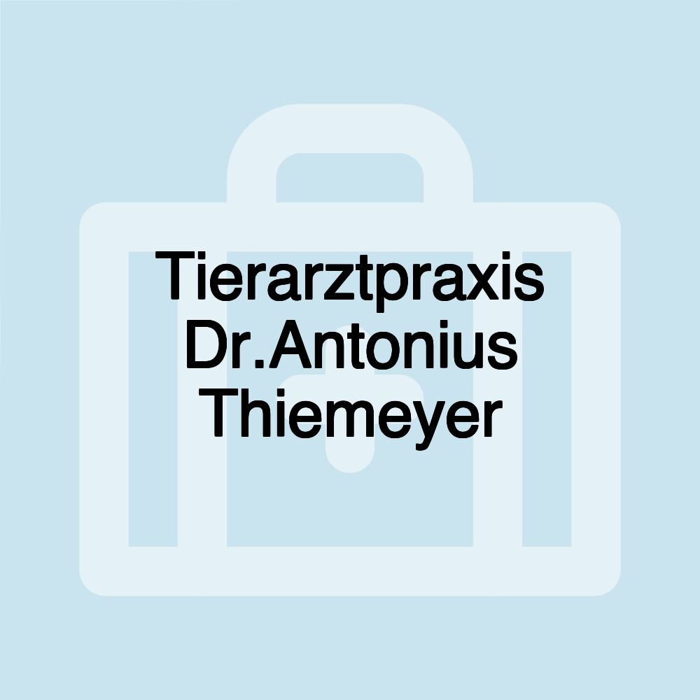 Tierarztpraxis Dr.Antonius Thiemeyer