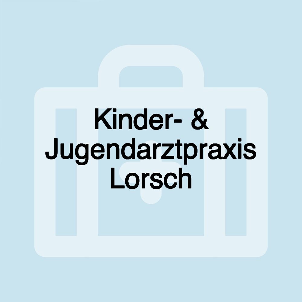 Kinder- & Jugendarztpraxis Lorsch