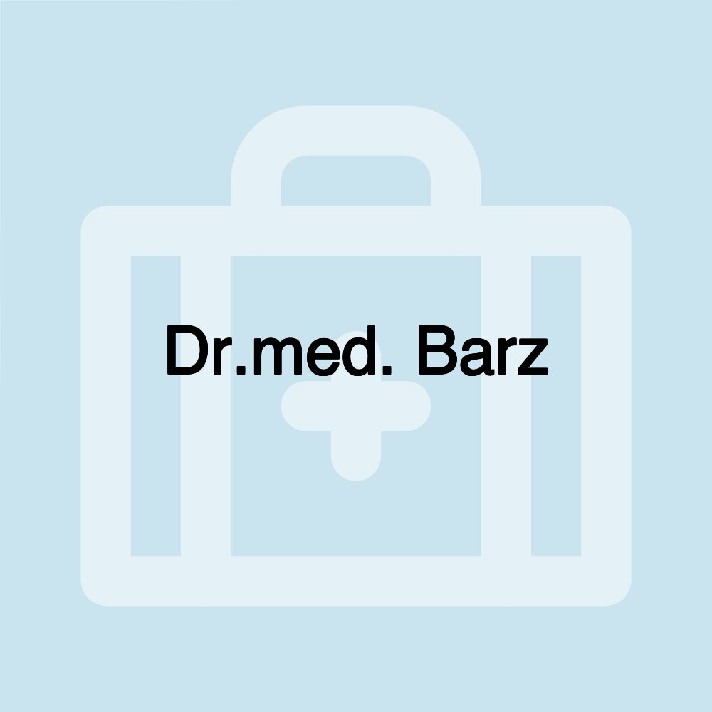 Dr.med. Barz