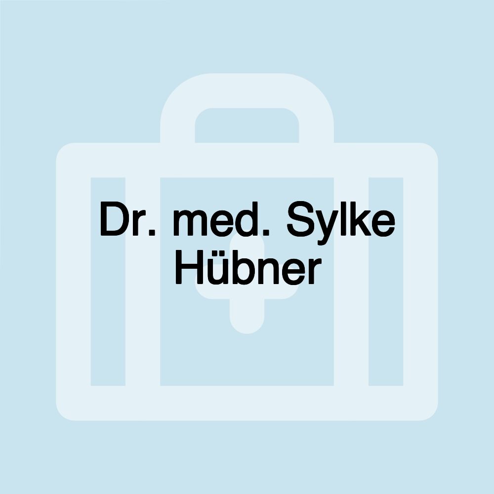 Dr. med. Sylke Hübner