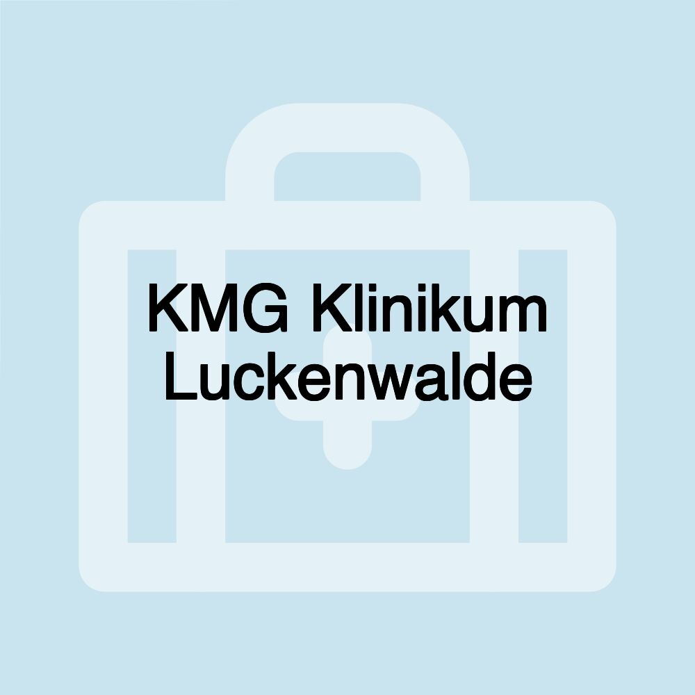 KMG Klinikum Luckenwalde