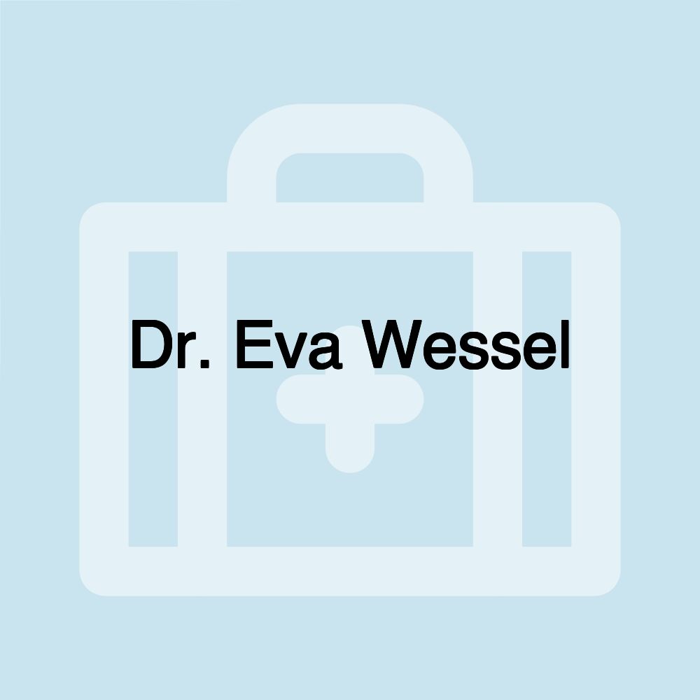 Dr. Eva Wessel