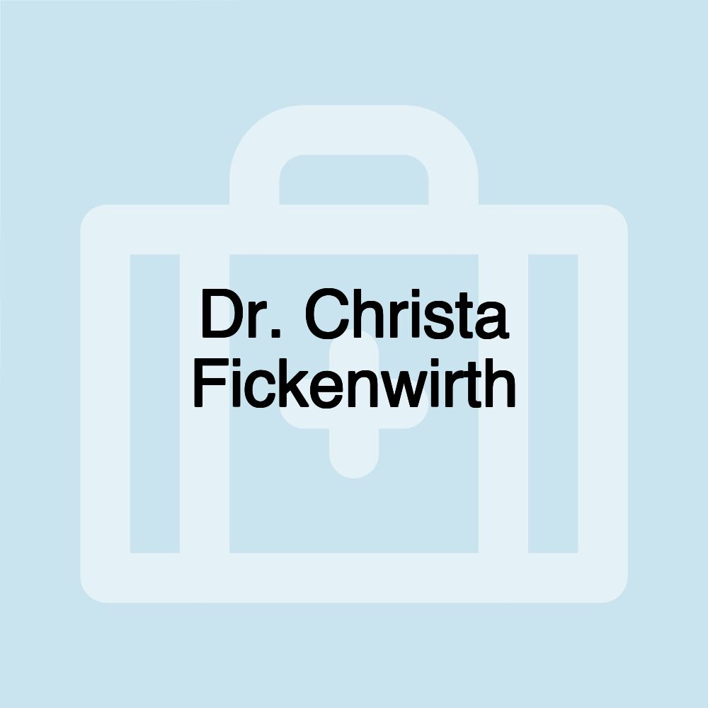 Dr. Christa Fickenwirth