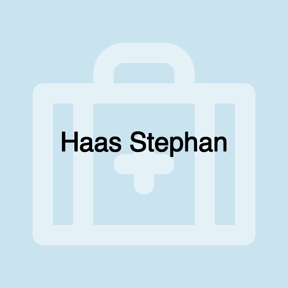 Haas Stephan