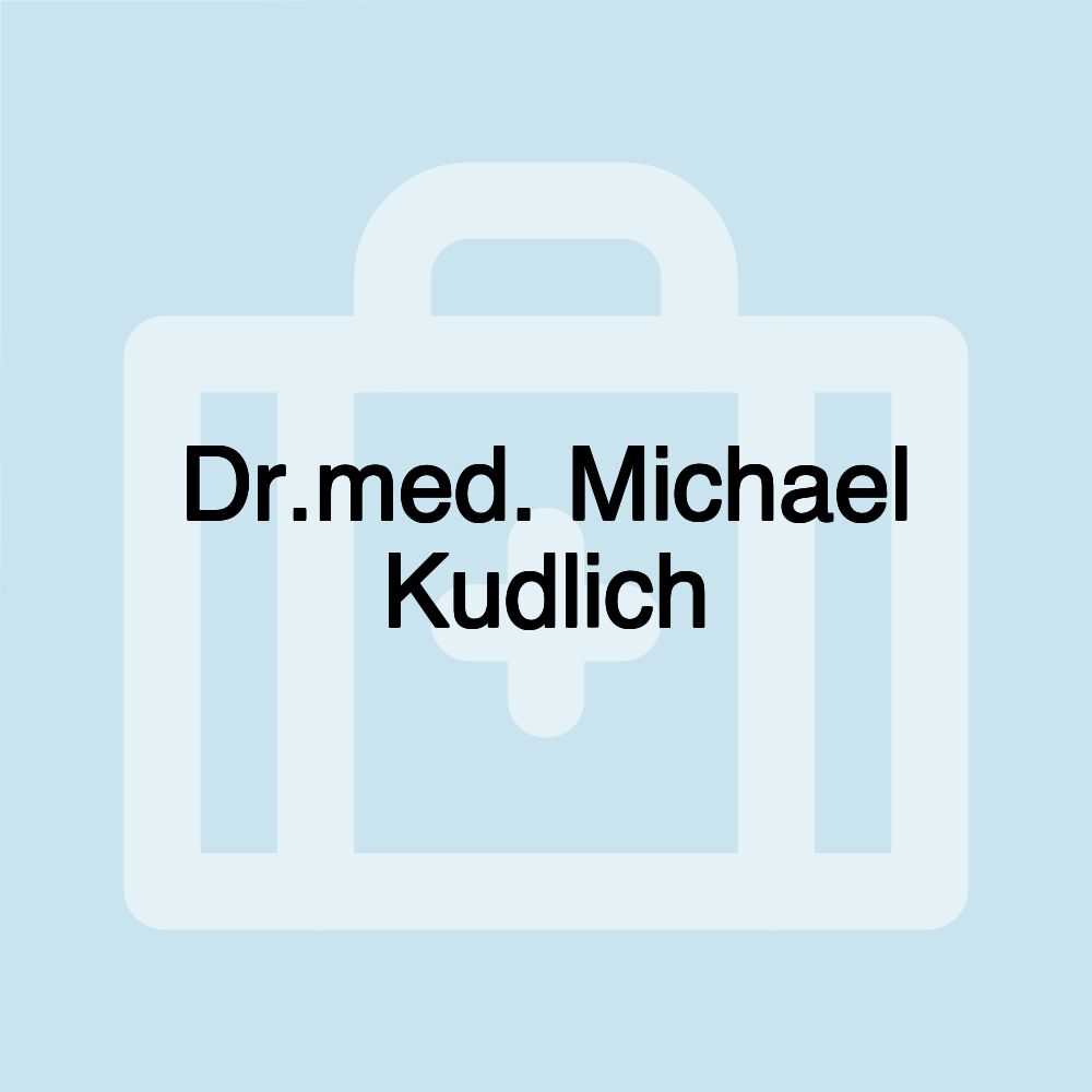 Dr.med. Michael Kudlich