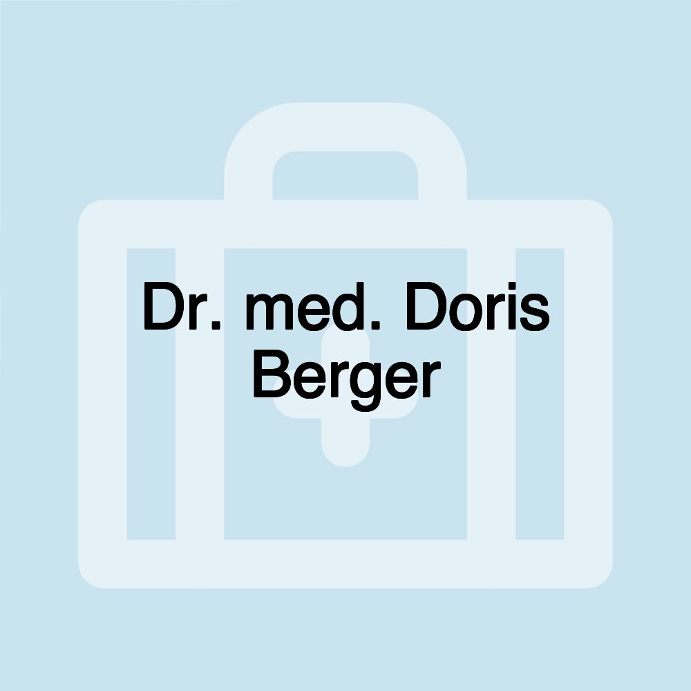 Dr. med. Doris Berger