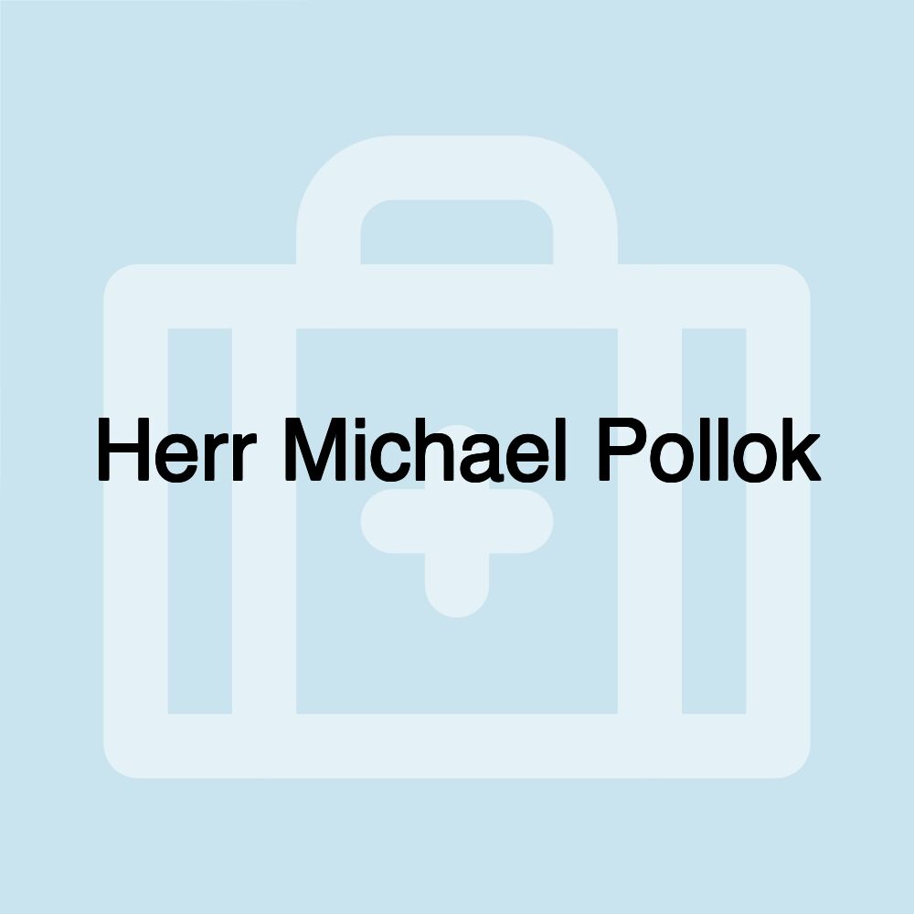 Herr Michael Pollok