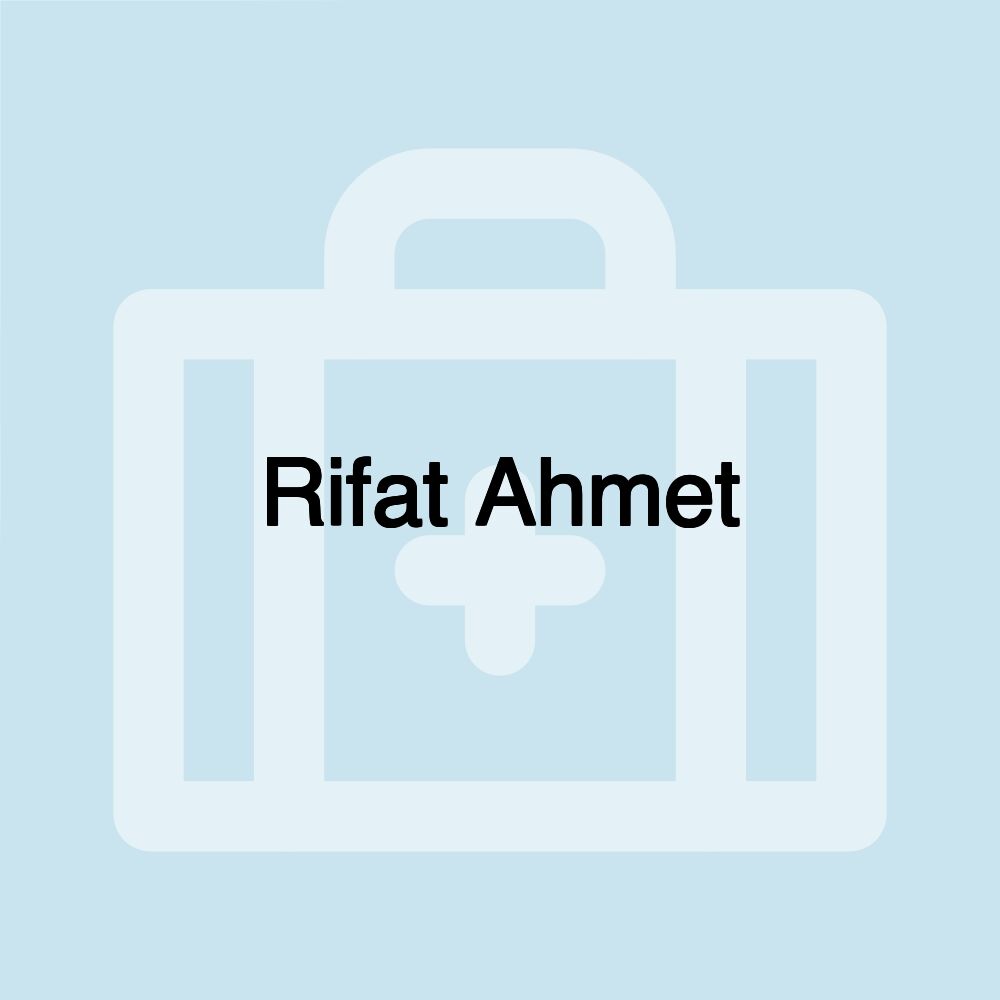 Rifat Ahmet