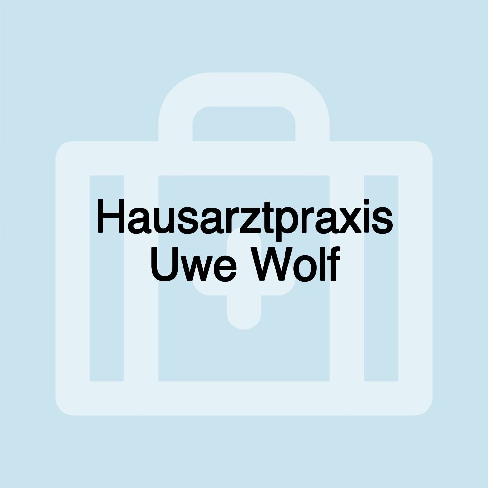 Hausarztpraxis Uwe Wolf