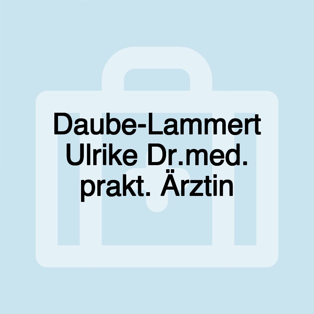 Daube-Lammert Ulrike Dr.med. prakt. Ärztin