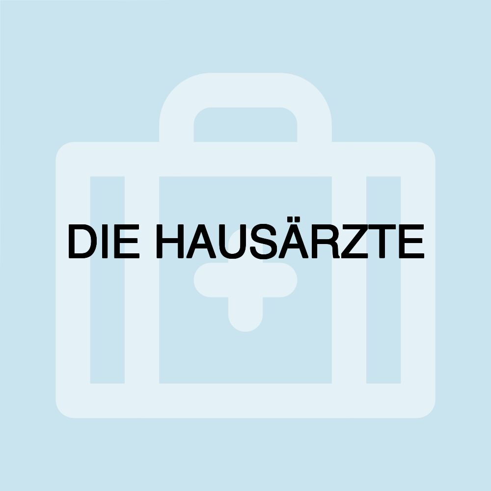 DIE HAUSÄRZTE