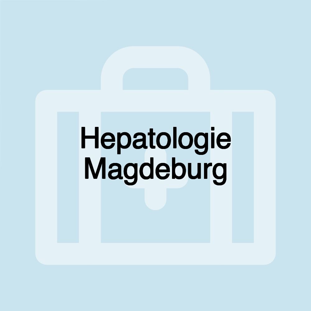 Hepatologie Magdeburg