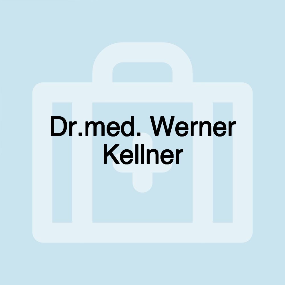 Dr.med. Werner Kellner