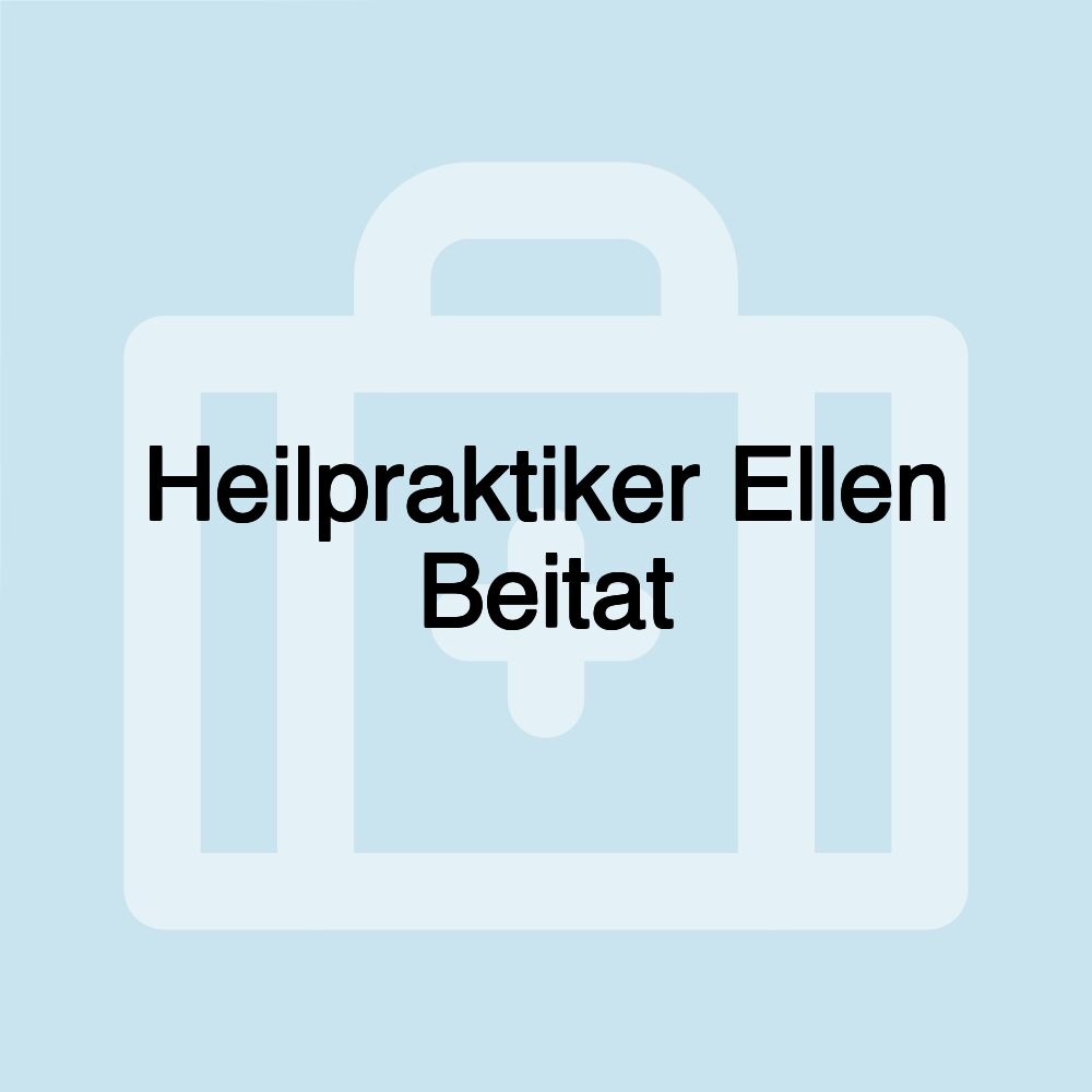 Heilpraktiker Ellen Beitat