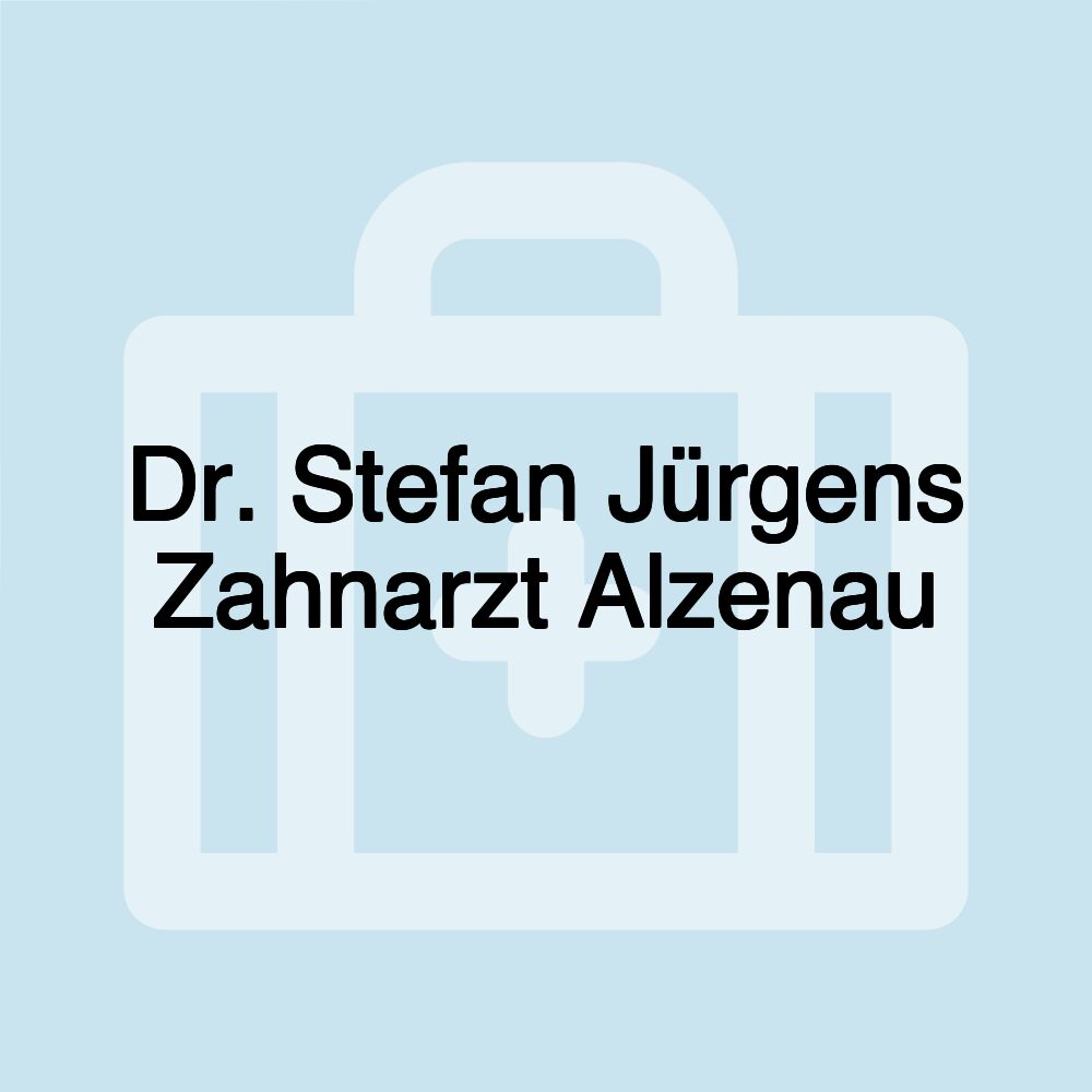 Dr. Stefan Jürgens Zahnarzt Alzenau