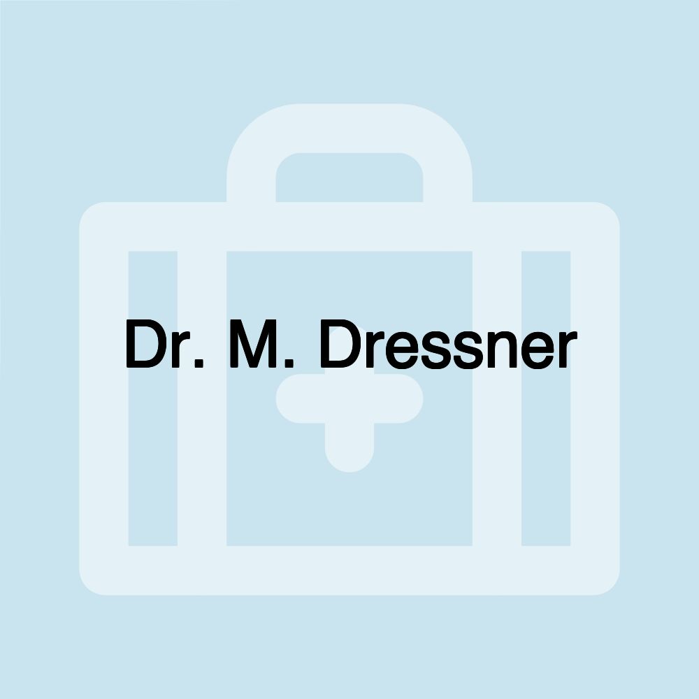 Dr. M. Dressner