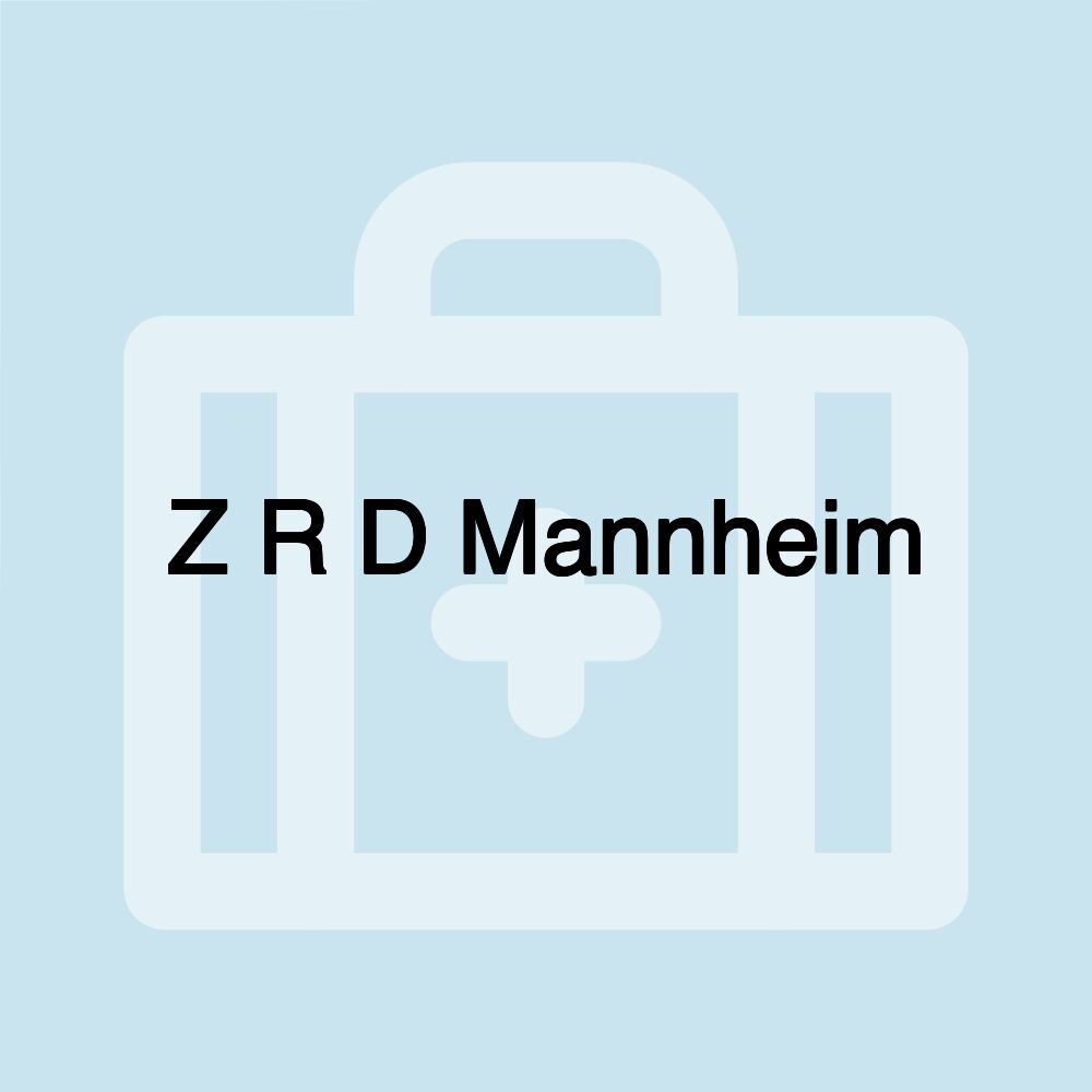 Z R D Mannheim