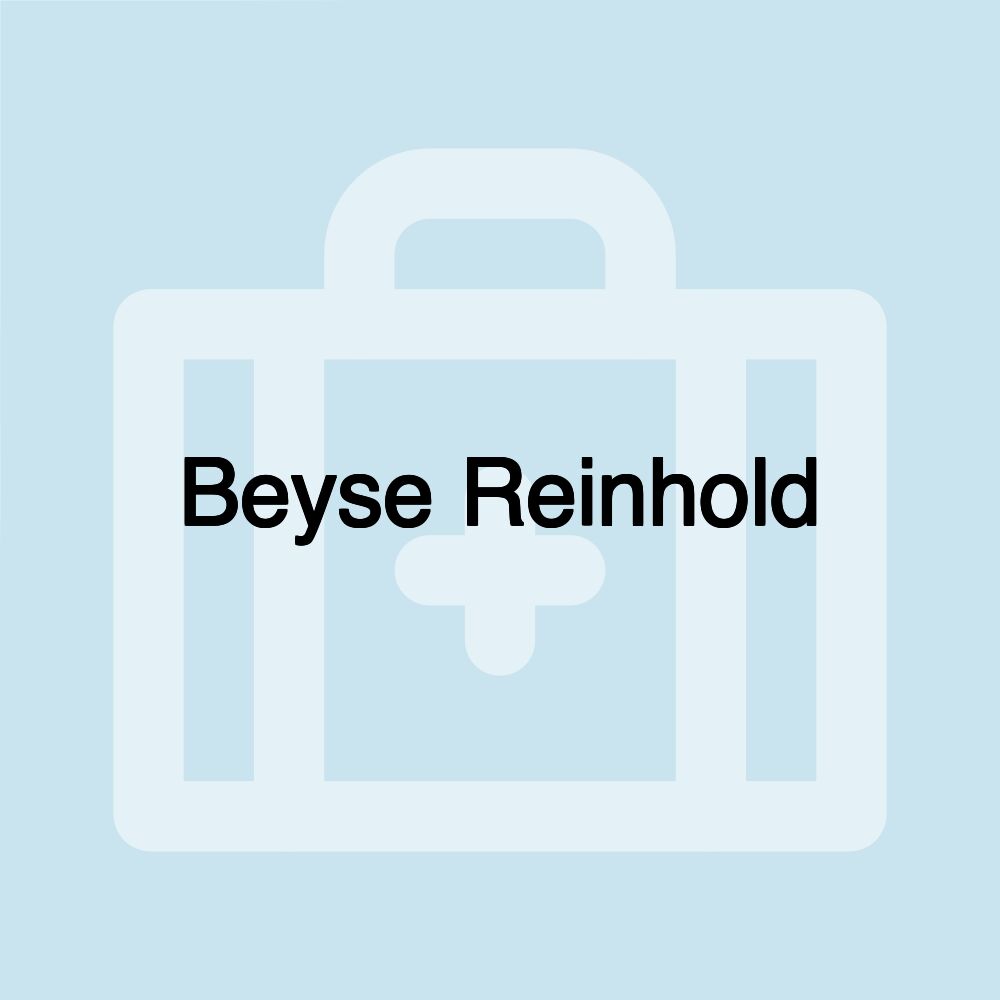 Beyse Reinhold