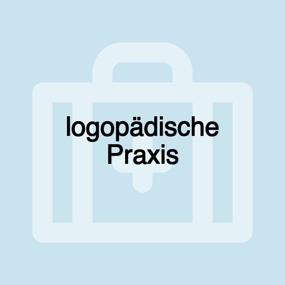 logopädische Praxis