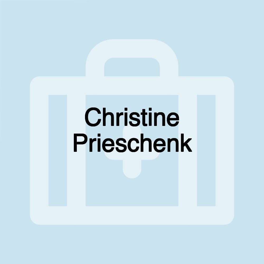 Christine Prieschenk