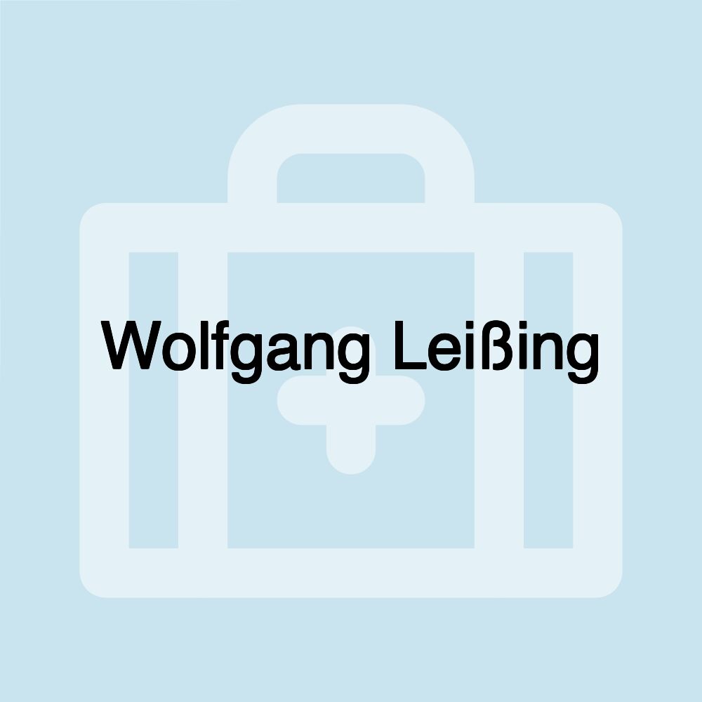 Wolfgang Leißing