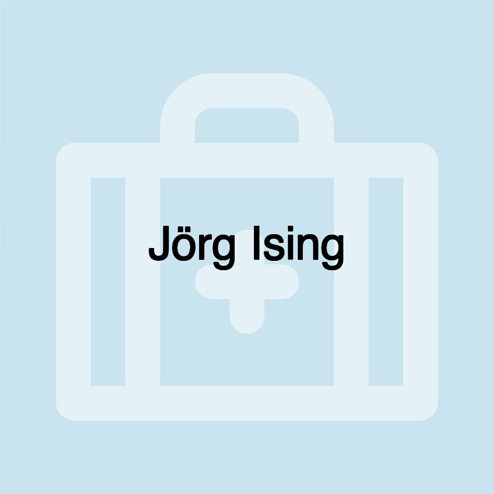 Jörg Ising