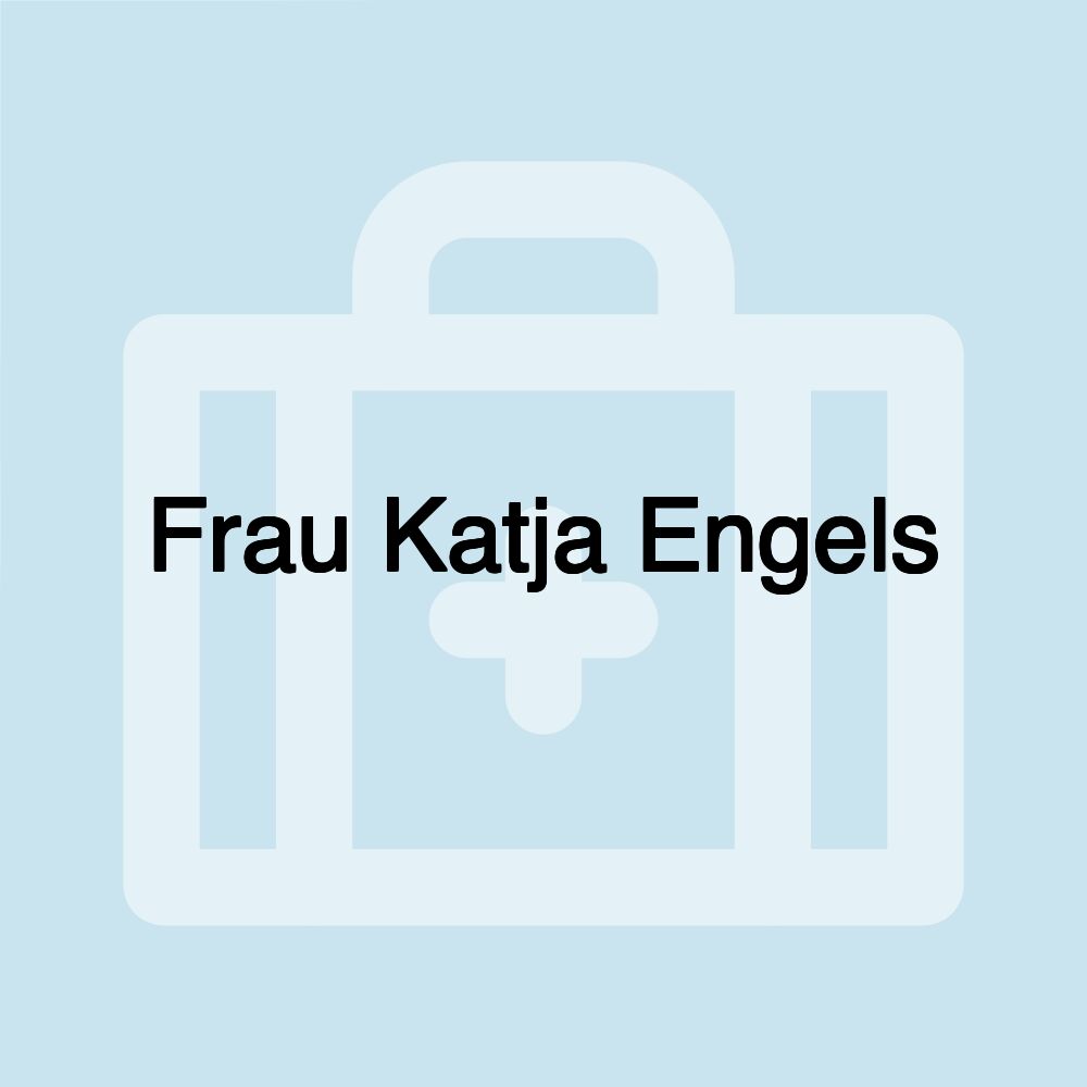 Frau Katja Engels