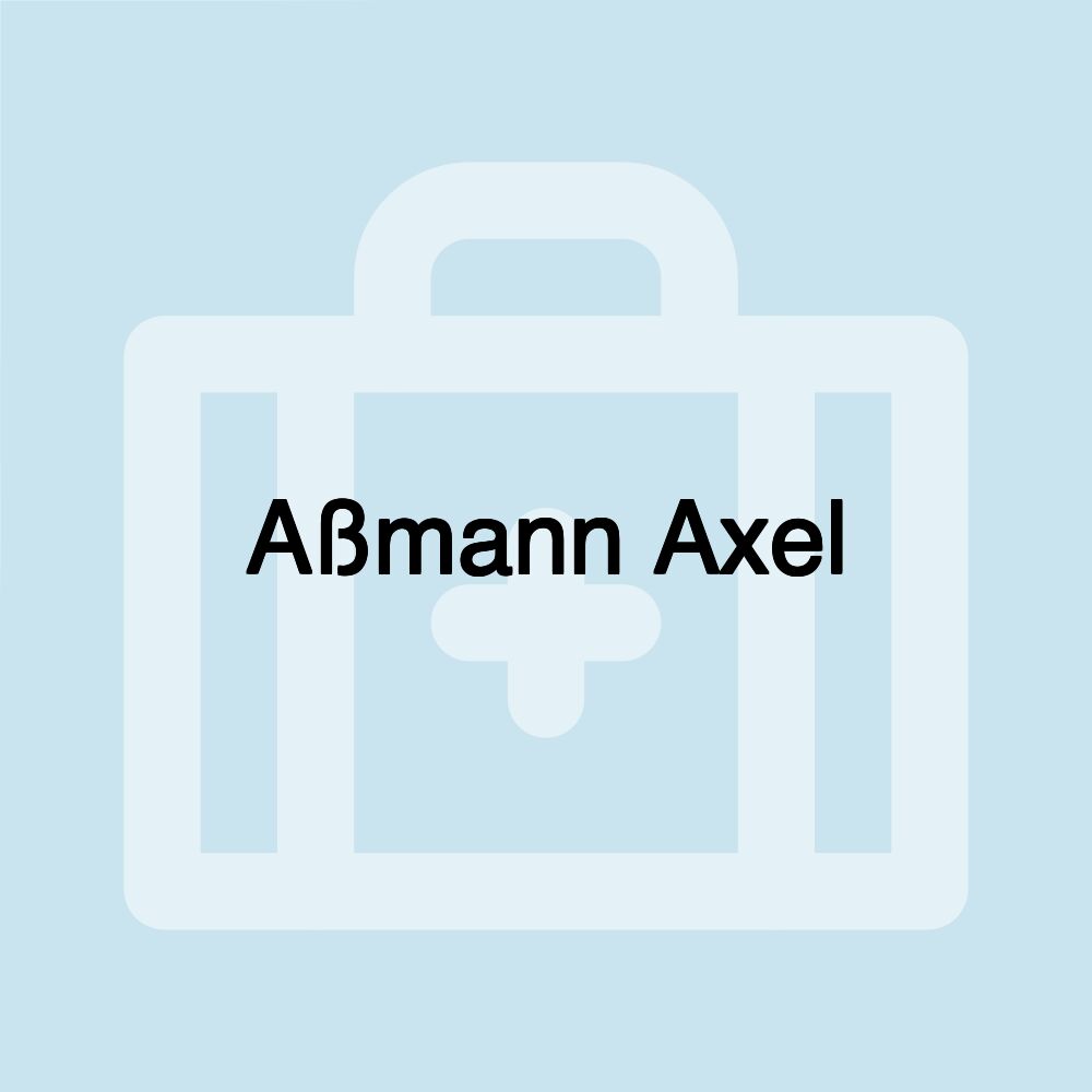 Aßmann Axel