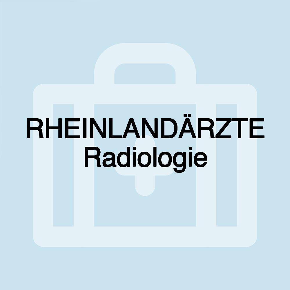 RHEINLANDÄRZTE Radiologie