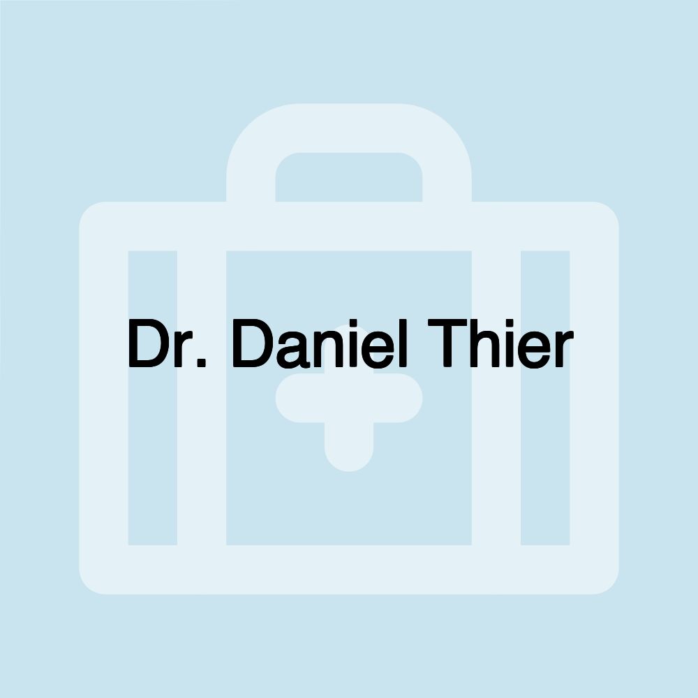 Dr. Daniel Thier