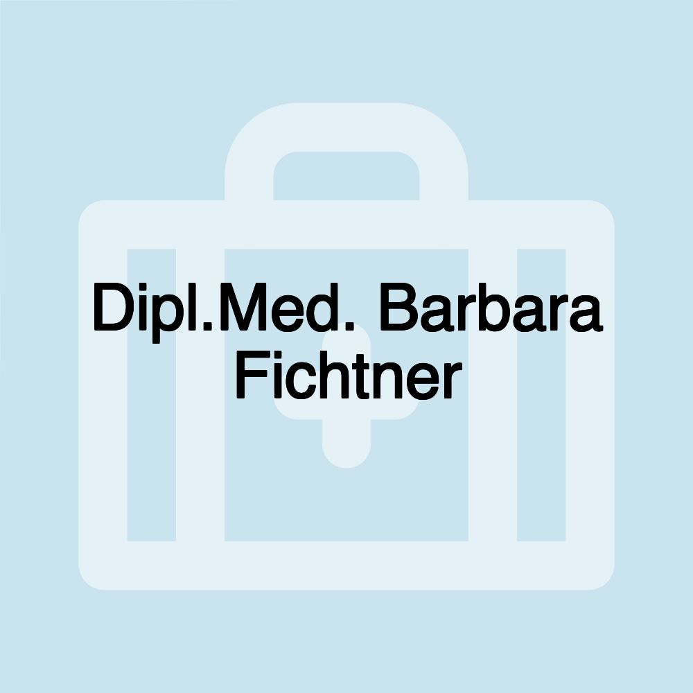 Dipl.Med. Barbara Fichtner