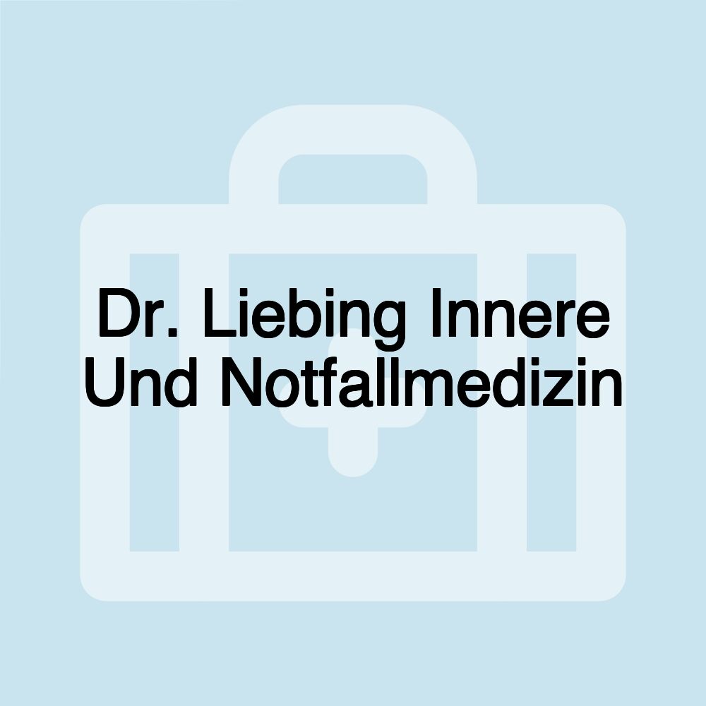 Dr. Liebing Innere Und Notfallmedizin