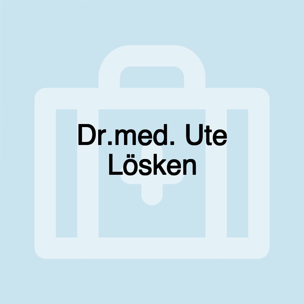 Dr.med. Ute Lösken