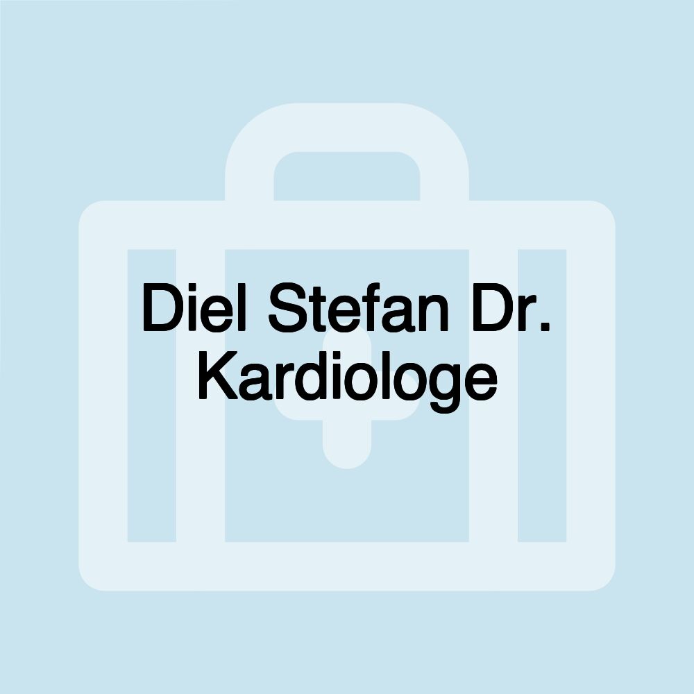 Diel Stefan Dr. Kardiologe