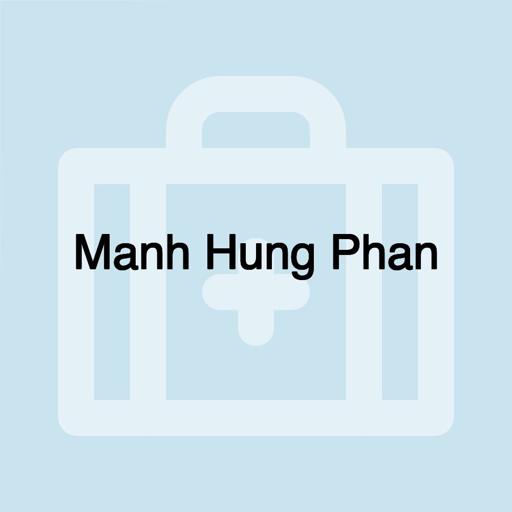 Manh Hung Phan