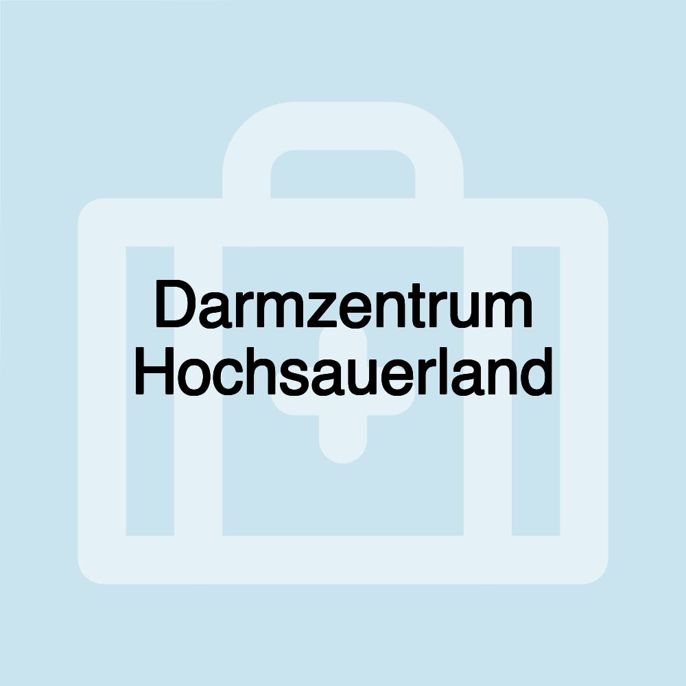 Darmzentrum Hochsauerland