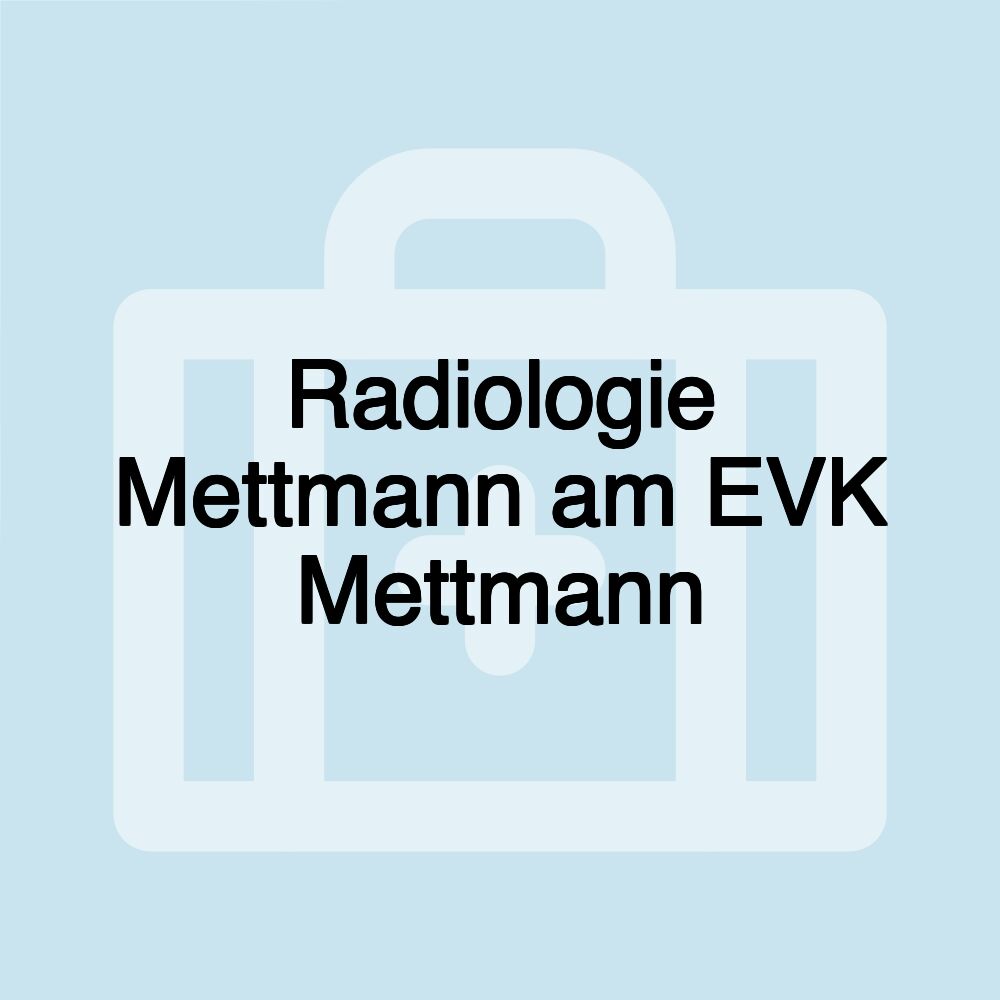 Radiologie Mettmann am EVK Mettmann