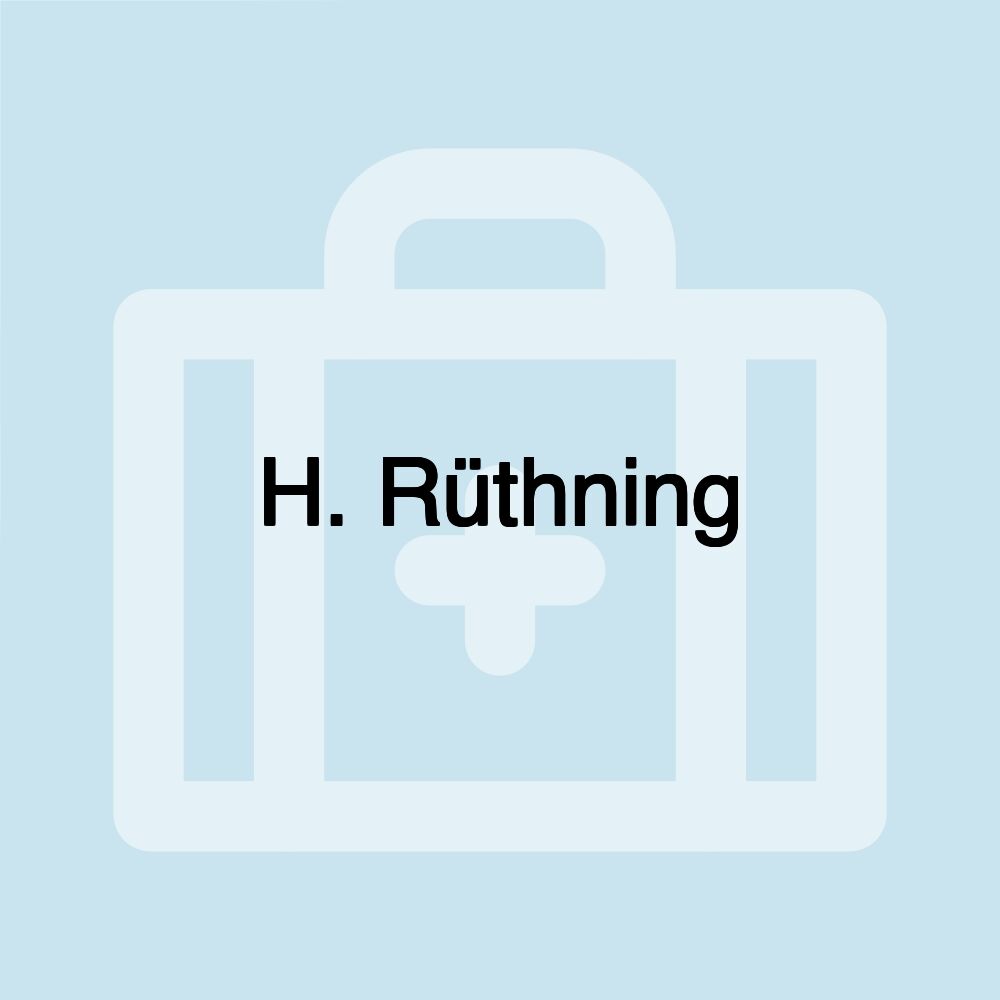 H. Rüthning